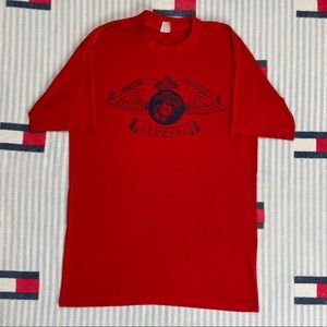 Vintage 80s US Marine Aviation ordinance short sleeve tee shirt